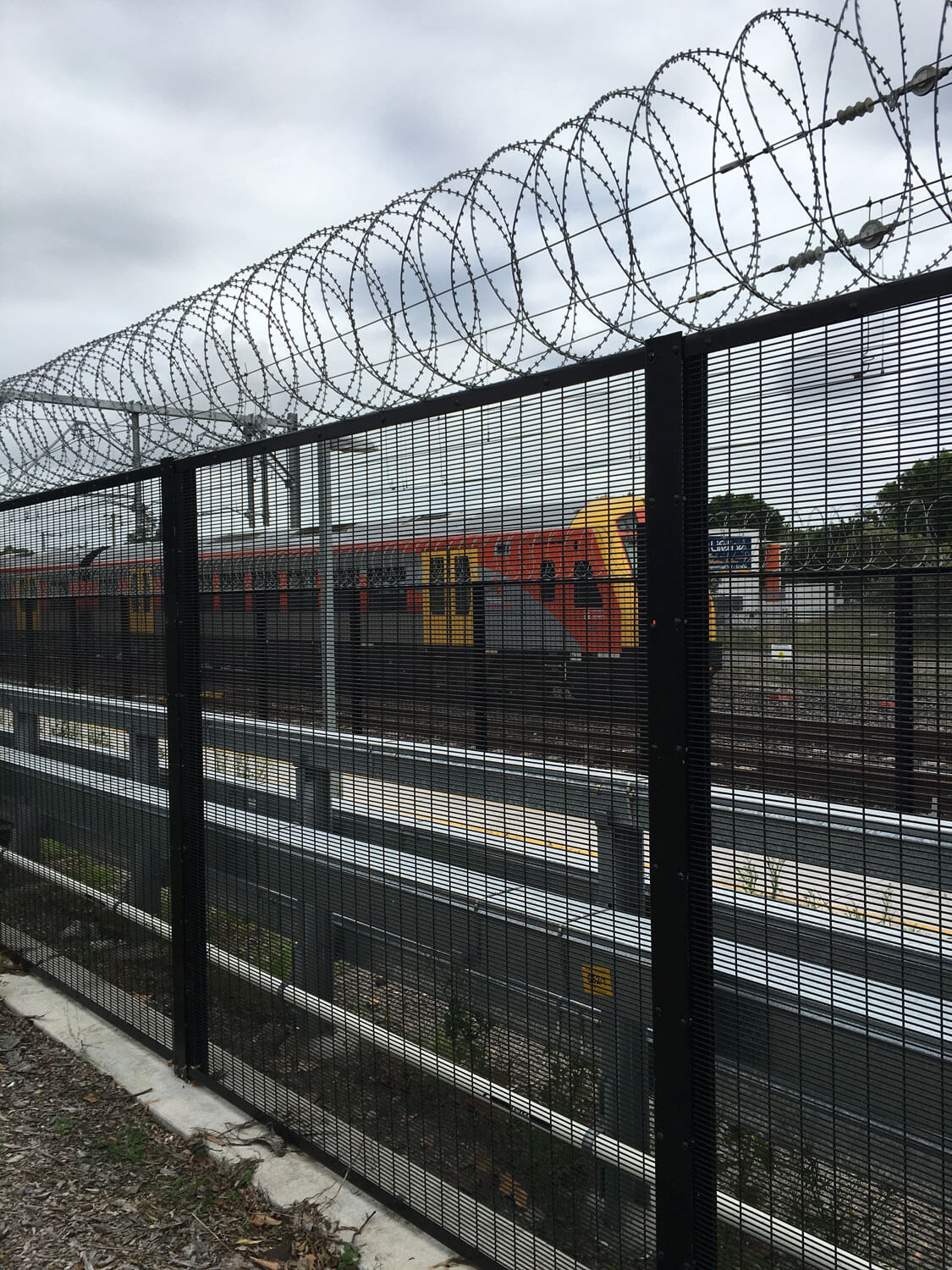 Securemax 358 Mesh Fencing - Protecting Infrastructure